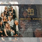 6 Pairs Stainless Steel Black Stud Earrings For Men Women Faux Gauges Ear Tunnel