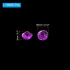 10000pcs Acrylic Wedding Diamonds 3mm Table Crystals Confetti Purple
