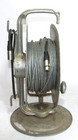 Port-o-reel 102-0 Manual Xlr Cable Reel  300ft Swivel Base Neutrik - Tested