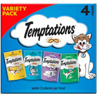 4-pack Temptations Classic Cat Treats  Classic Flavor Variety Pack 3oz Cats Food