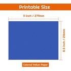 Colored Vellum Paper  50 Sheets  10 Colors  8 5 X 11  Transparent  Printable 