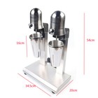 Commercial Milk Shake Machine 560w Double Head Stainless Steel Blender Mixer