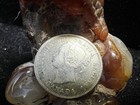 1871 Canada 5 Cents - Silver World Coin - Sterling Silver