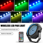 90w 60 Led Rechargeable Stage Par Lights Rgb Battery Powered Party Lights Dmx