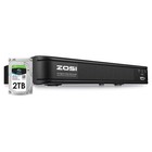 Zosi 1080p Lite H 265  8 Channel Video Surveillance Dvr For Security Camera Hdd