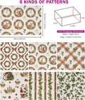 Christmas Wrapping Paper Sheets  Vintage Santa  Woodland Animals  Holly  Wreath 