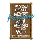 Don The Beachcomber - Paradise Vinyl Sticker Decal- Vintage Style -tiki Hawaiian