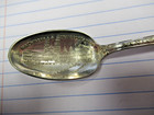 Antique Silverplate Souvenir Spoon 1901 Buffalo Pan Am Exposition Indian Chief