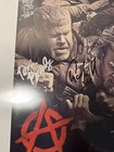 Sons Of Anarchy Cast Signed 2013 Sdcc Poster Hunnam Sagal Coats Perlman Rossi
