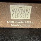 Wpt Wynn Hotel Poker Statue Trophy  500 Omaha Hi lo 2010