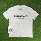 Fear Of God Essentials T-shirt Ss22 Light Oatmeal - 100  Authentic  xs-xl 
