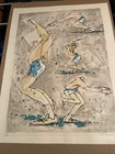 Tennis Art Ted Tanabe Signed   Numbered Limited Edition Print 145 250
