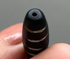 Ancient Sassanian Etched Carnelian Striped Unique Bead