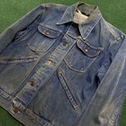 Vintage Blue Bell Maverick Trucker Jacket Mens 40 70s Sanforized Denim Coat Usa