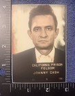 Johnny Cash Vinyl Decal sticker Custom 1968    mugshot   