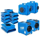 Mounto Water Damge Restoration Package  10 Air Mover 2 Air Scrubber 2 Dehu 