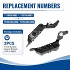 Acura Tsx 2004-2008 Front Bumper Spacer Bracket Set Left Right