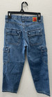 Empyre Tori Womens Baggy Cargo Skate Jeans Size 25 Blue Denim Y2k Streetwear