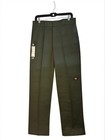 Dickies Mens Olive Green Double Knee Cell Phone Pocket Loose Fit Work Pants New