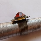 Extremely Rare Ancient Slver Antique Roman Ring Artifact Amazing With Red Stone