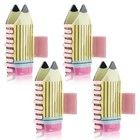 4-pack Pencil Claw Hair Clips Hair Jaw Cute Teacher   Student Accessories For   