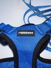 Rabbitgoo Cat Pet Harness Dog Adjustable Escape Proof Reflective Vest Blue S