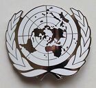 United Nations Metal Peacekeeping Force Beret Cap Badge Pin Insignia