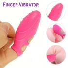 Finger Vibrator G-spot Clit Massager Stimulator Sex Toys For Women Couples Adult