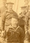 U s s  Eagre United States Navy Ship W  Black Sailors 1890s Cabinet Photo