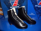 Riedell Ice roller Skates 375n Gold Star  retro  Older Version Mens Black Size 5