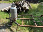 Used Utility Trailer For Sale  It Is The Chassis Of A Scotty Travel Trailer 