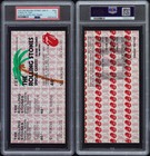 Rolling Stones Ticket 1976 Full Concert Psa 3 Nice  France Mick Jagger Pop 3