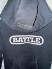 Battle Black Hoodie Youth Small Cotton-polyester Blend