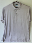 Pga Tour Apparel Golf Polo Shirt Men s 3x Gray W  Golf Club Print Short Sleeve
