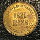 High Grade Gulf Free Car Wash No Cash Value Car Wash Token-dec122
