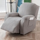 Waterproof Leaf Jacquard Stretch Recliner Sofa Cover  Furniture Protection