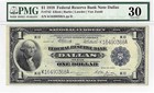1918  1 Federal Reserve Bank Note Fr-742 Pmg Vf-30