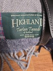 Highland Tartan Tweeds Of Scotland Wool Picnic Blanket Blue 57 X 64   