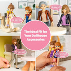 Dollhouse People  Bendable Dollhouse Family Set     9 Poseable Figures Including G