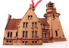 New   Nestled Pines Woodworking Southeast Lighthouse Block Island  Ri Ornament