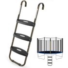 Hbtower 3-step Trampoline Ladder 42 X 14 In Wide Steps Open Box