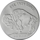 1 Oz Silver Regency Mint Buffalo Round 999 1 Troy Ounce Fine Silver