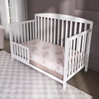 Dream On Me Twilight 80 Coil Spring Crib And Toddler Bed Mattress Wave Pink