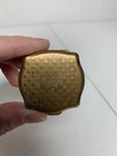 Vintage Stratton Pill Box With Floral Decoration 