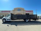 2020 International Mv 607 Diesel Stake Bed Truck Off Lease Company Unit
