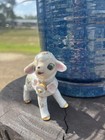 Anthropomorphic Japan Vintage Ceramic Lamb Sheep Figurine 