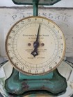 Wow  Antique Columbia Family Scale Kitchen Scale 25  Farmhouse Works Pat  1907