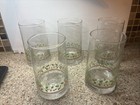 5 Vintage 1983 Arby s Christmas Collection Holly Berry Glasses 5-1 4 