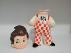 Vintage 1973 Bob s Big Boy Coin Piggy Bank 9  Vinyl Plastic Advertising Doll Toy