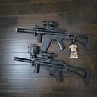 2 Game Face Tacr91 Fully Automatic Electric Powered Tactical Airsoft Rifles Read